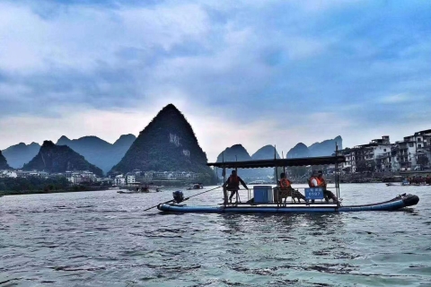 Guilin Tour: Wzgórze Xianggong, łódź na rzece Li, Yangshuo i jaskiniaWycieczka z angielskim przewodnikiem all inclusive