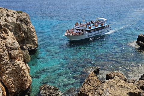 Ayia Napa: Blue Lagoon & Turtle Cruise with Optional Lunch