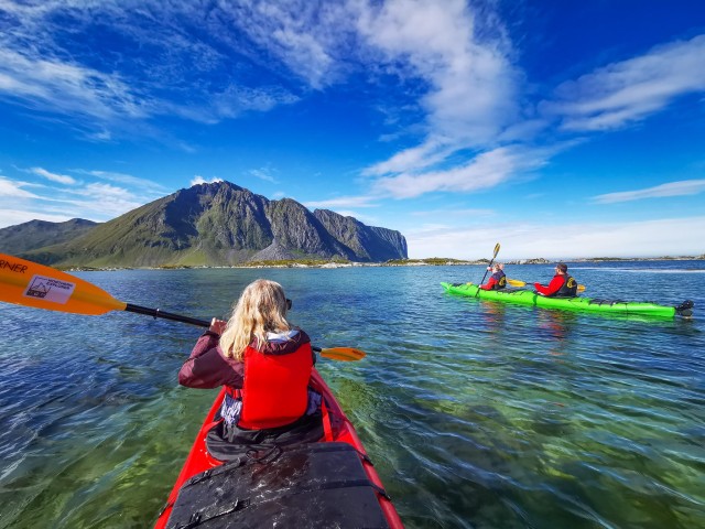 Visit Lofoten  Half Day Kayak Tour in Tromsø