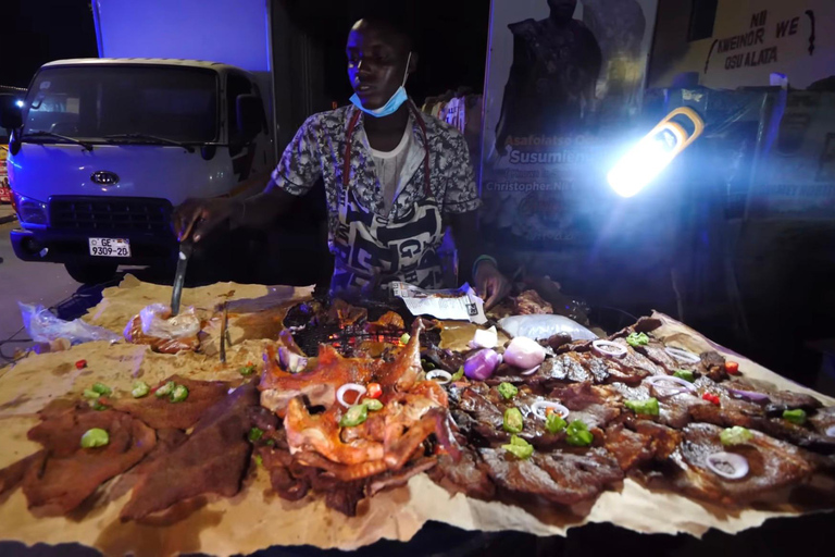 Accra Osu Night Market Food Tour with Akosua Serwaa