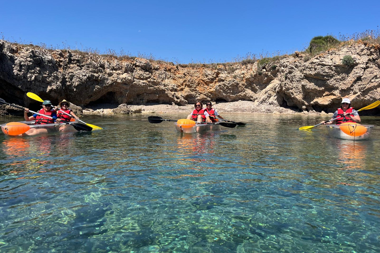 Menorca: Guided Tour by Transparent Kayak Menorca: Guided tour by transparent kayak