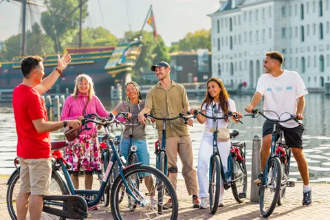 Amsterdam: Highlights Bike Tour - Guided in EN/DE/ES/NL