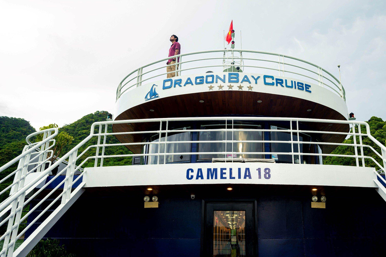 New 2 Day 1 Night on 5 Star cruise in Halong Bay with MealsFrom Hanoi: 2-Day Halong Bay on Cruise with Meals