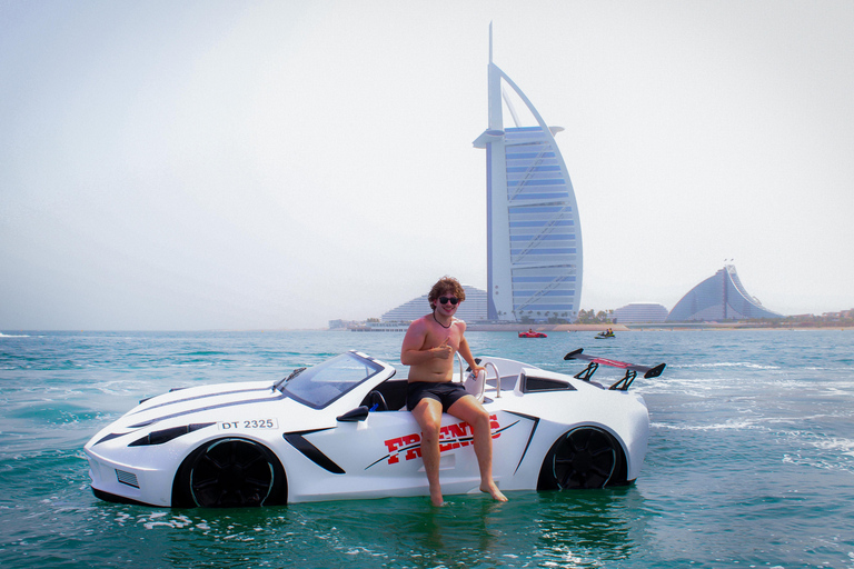 Dubai: Jet Car Ride to Burj Al Arab and Atlantis Palm Jet Car 1-Hour Ride to Burj Al Arab and Atlantis View