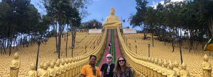 Excursion d'une journée au Phnom Tamao Wildlife Center et à Buddha Kiri au Cambodge