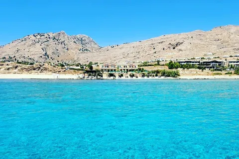 Lindos,Pefkos: All inclusive Swim & Snorkel Boat Cruise