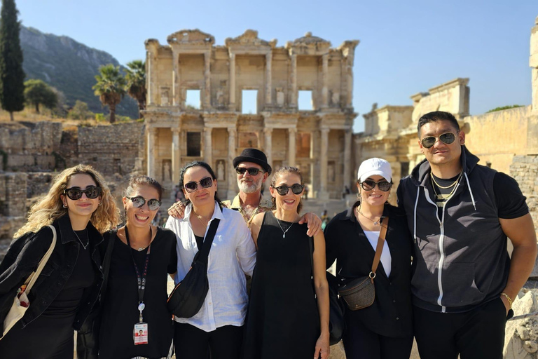 Visite privée d&#039;Éphèse et du temple d&#039;Artémis au départ du port de Kusadasi