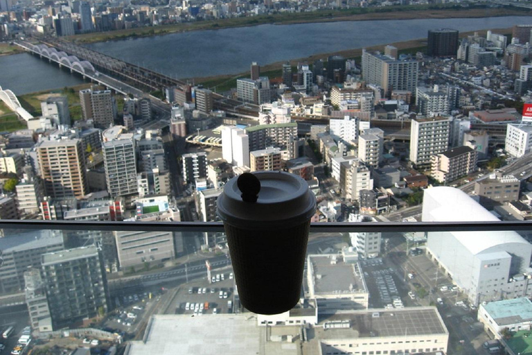 Osaka: Umeda Sky, Underground Mall & Nakazakicho Walk Small Group Tour without Entrance Fees with Meeting Point