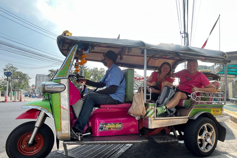 Bangkok: Longtail Boat and Tuk tuk Tour with Temple Visit Authentic longtail boat with temple visit tour