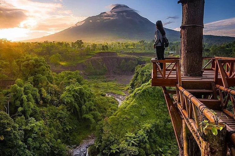 Mount Merapi 4WD Jeep Tour & Kedung Kayang Waterfall Tour