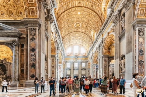 Rom: Tour vom Petersdom zu den Vatikanischen GrottenKleingruppen-Tour auf Italienisch