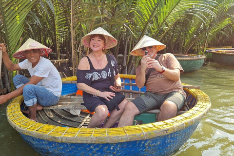 Autentiska Hoi An: Marknad, båtresa med korg och matlagningskurs