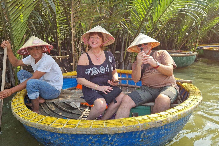 Autentiska Hoi An: Marknad, båtresa med korg och matlagningskurs