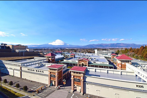 From Tokyo: Mount Fuji & Hakone and Gotemba Full Day Trip Luxury Car Porches Cayenne & Crown