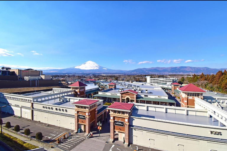 From Tokyo: Mount Fuji & Hakone and Gotemba Full Day Trip Luxury Car Porches Cayenne & Crown