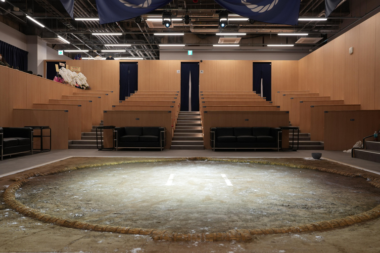 Kyoto: Sumo Show Experience with Chicken Hot Pot & Souvenir VIP Front-Row Seating