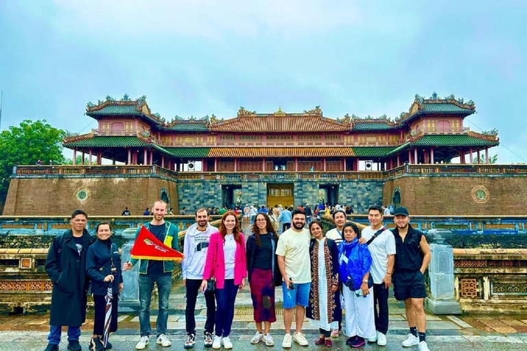 From Hoi An/Da Nang:Hue Imperial City Tour via Hai Van Pass