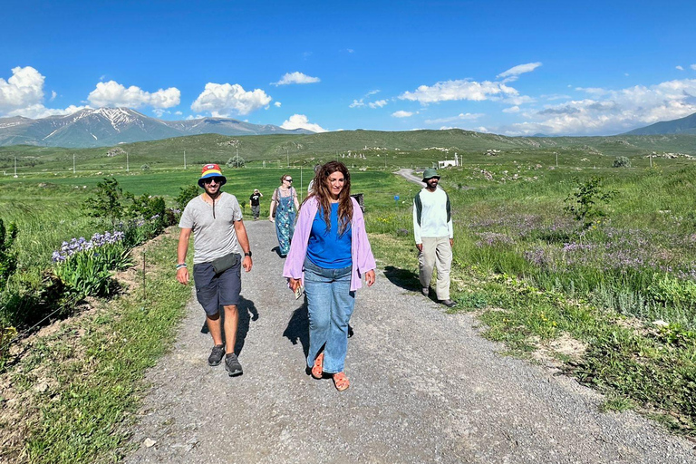 From Yerevan: Tatev, Noravank & Shaki Waterfall Day Trip Group Tour in English Speaking Guide