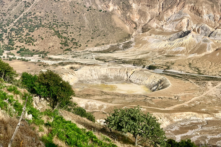 Nisyros full turné: Nikia, Vulkanen, Eborio, Mandraki.