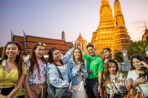 Bangkok: Excursão de meio dia aos templos e pontos turísticos do Instagram