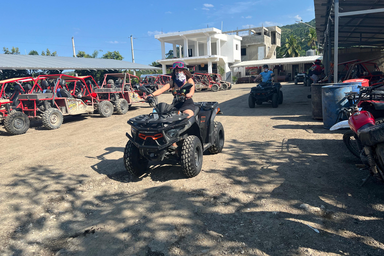 Puerto Plata: 4 Wheel on the road