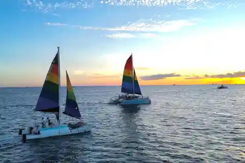Board from Waikiki Beach: Scenic Sunset Sail on the Hāwea
