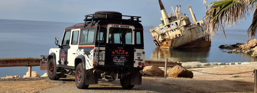 Visite privative de Paphos : Akamas, Avakas, la baie des tortues et un vignoble