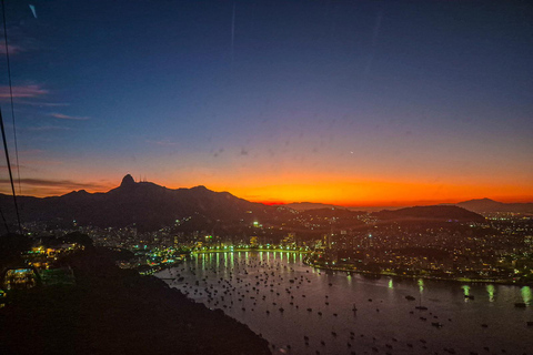 Rio de Janeiro sunset by Jeep Italian speaking guide