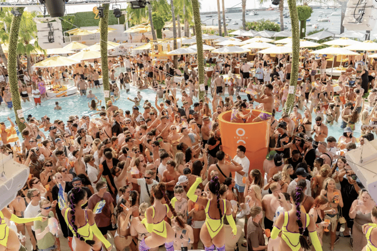 Ibiza Double Pool Party: Brunch, Bottomless Drinks & O Beach Ibiza Double Pool Party: Brunch, Bottomless Drinks & O Beach