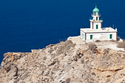 Santorini: Wycieczka z przewodnikiem o zachodzie słońca z odbiorem z hotelu