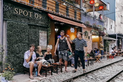 Hanoi Food Tour with Train Street Visit Small Group Food Tour and Train Street