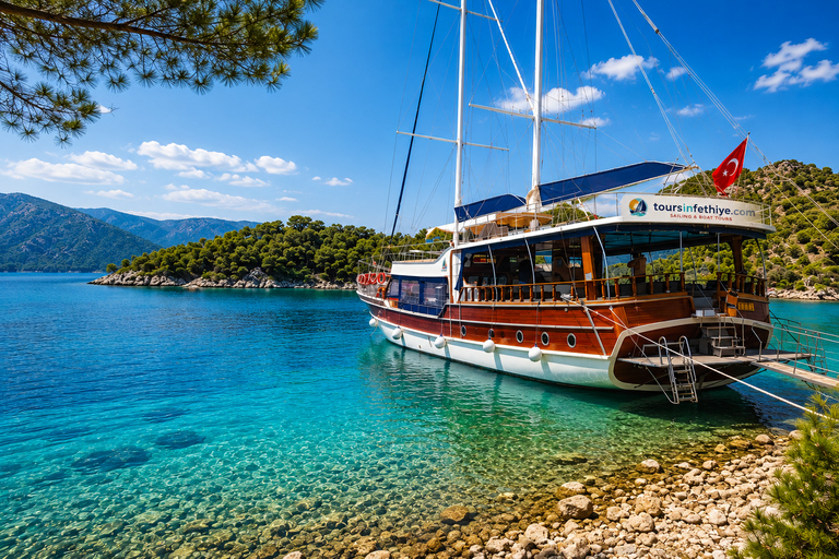 Fethiye: Full-Day Sailing Trip with BBQ Lunch & Swim Stops
