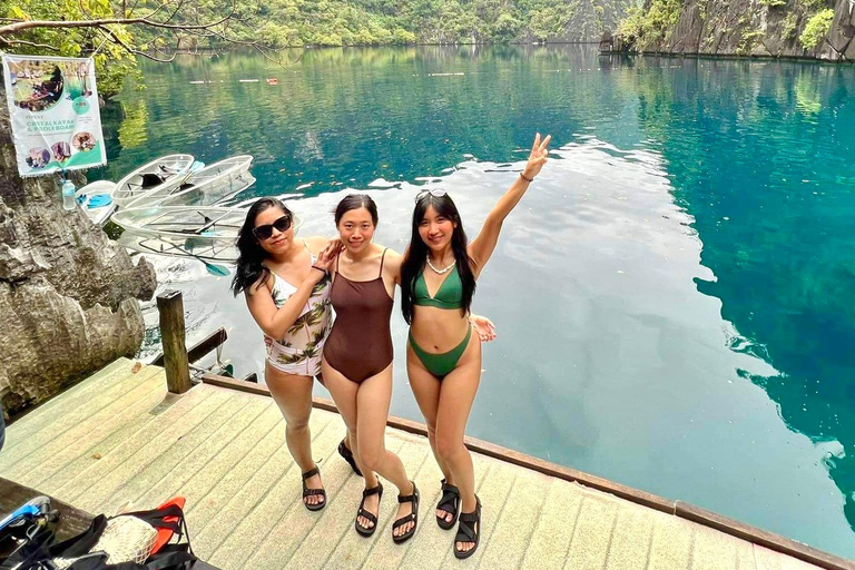 Coron: Private Island Tour A or B with Lunch & Pickup 1-Day Island Hopping: Coron Tour A Only