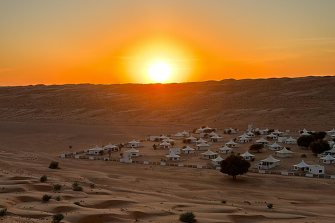 Da Muscat: tour di 5 giorni della città, degli uadi e del desertoCittà, wadi e deserto