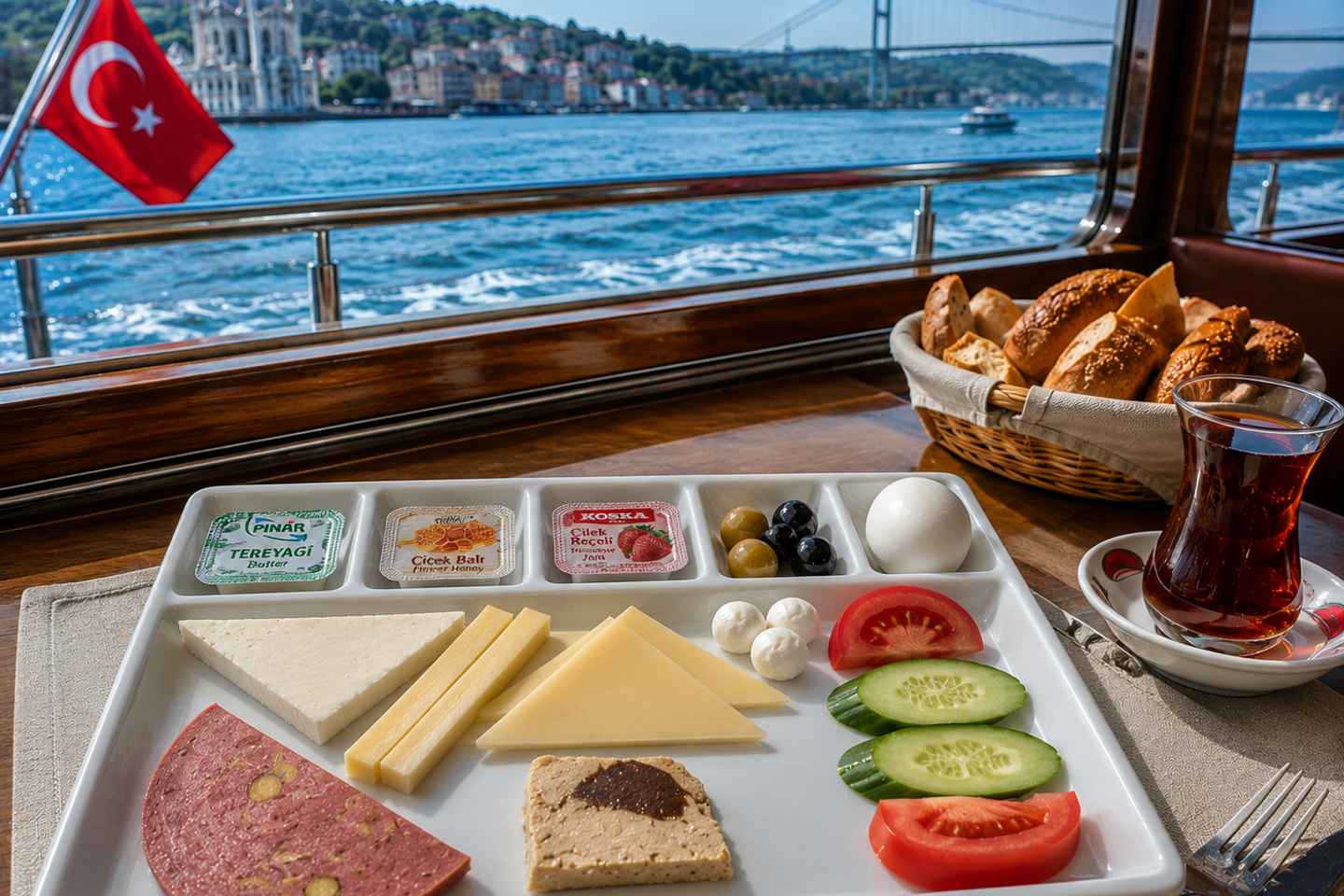 Istanbul: 3-Hour Bosphorus Cruise with Turkish Breakfast - Istanbul: 3-Hour Bosphorus Cruise with Turkish Breakfast
