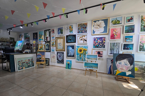 Mostar: Boutique Painting Experience in an Artist's Studio