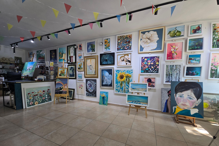 Mostar: Boutique Painting Experience in an Artist's Studio
