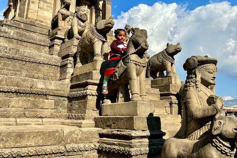 Bhaktapur en Boudhanath Stupa