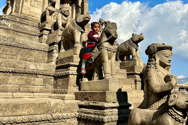 Bhaktapur en Boudhanath Stupa