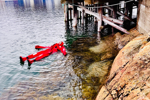 Tromsø: Ice Floating in Survival Suit