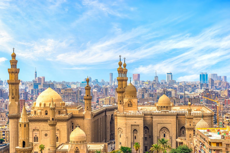 Hurghada: Cairo Pyramids, GEM & Citadel Tour by Flight Hurghada: Cairo Day Trip by Plane with Lunch & Guide