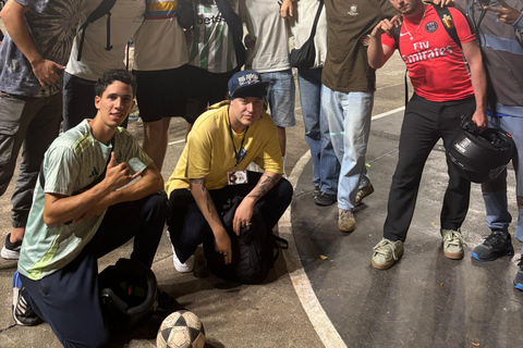 Medellin: Street Football Tour, VIP at Tournament, Empanadas Street Football Tour, VIP at Tournament, & Giant Empanadas