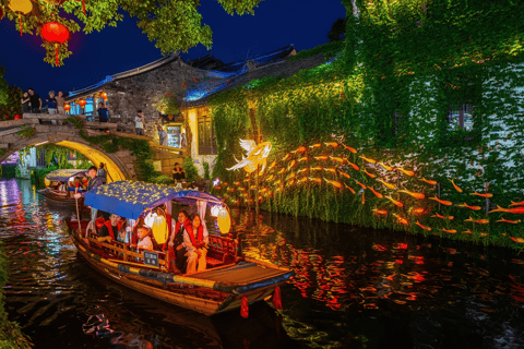 Shanghai Zhouzhuang Water Town Guided Tour with Free Time