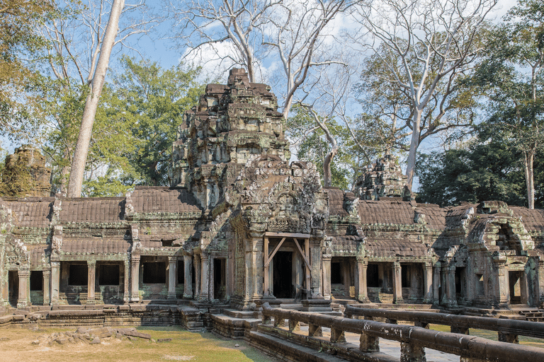 Privat soluppgång Angkor Wat-turPrivat soluppgång Angkor Wat-tur med tysk reseledare