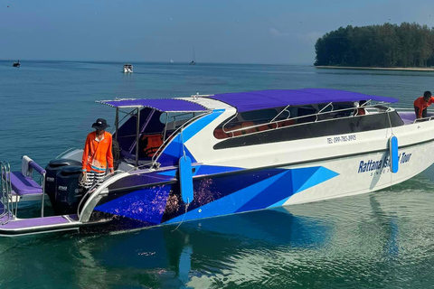 Ko Lanta: Viagem de 1 dia com snorkel para Phi Phi e Ilhas de Bambu