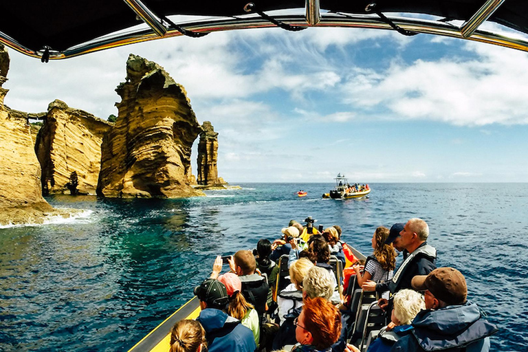 Vila Franca do Campo: Around The Islet Guided Boat Tour