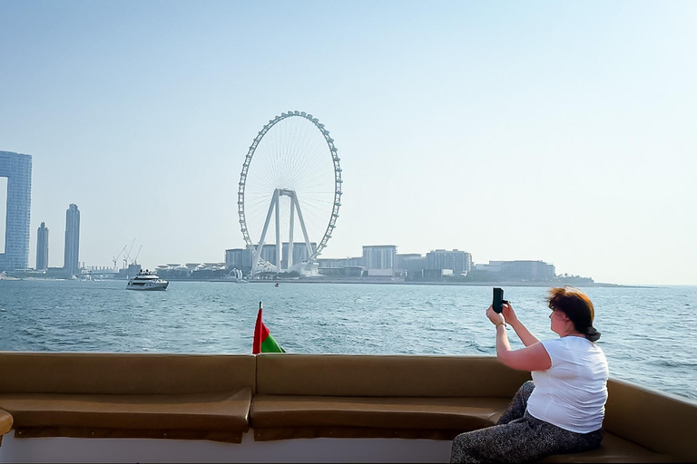 Dubai Harbour And Marina Yacht Cruise with Ain Dubai & BBQ 2-Hour Dubai Marina Yacht Cruise with BBQ Dinner