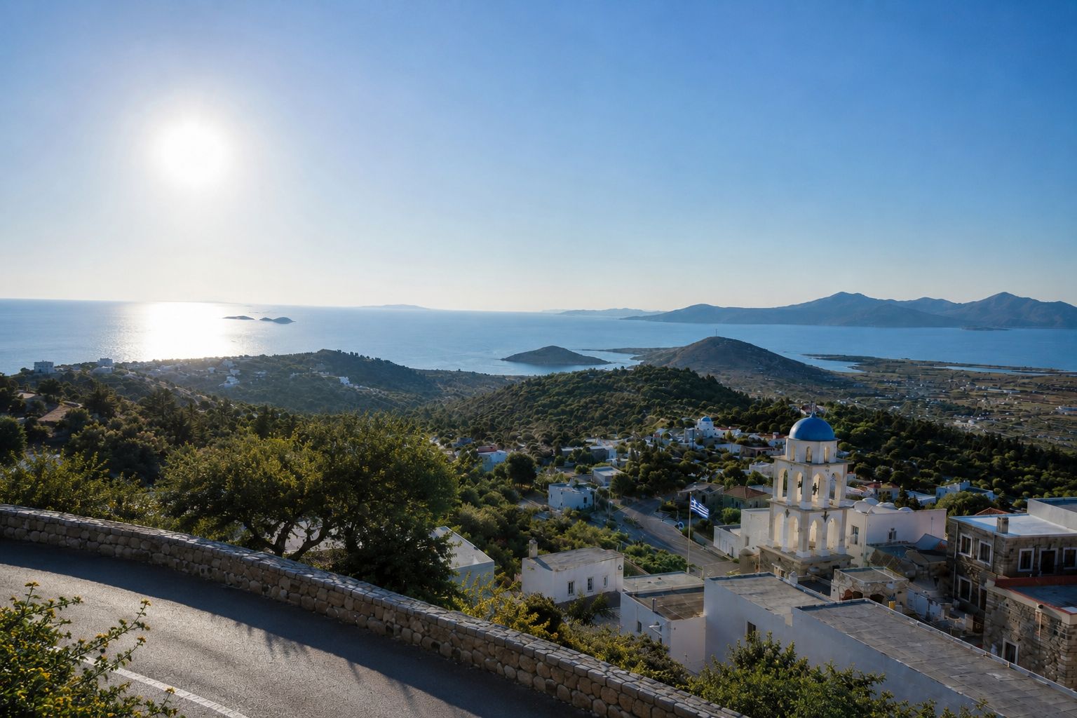 Kos: Land-Erlebnis mit Weinprobe und griechischem Mittagessen