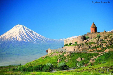 Excursion privée d'une journée à Khor Virap, Etchmiadzin et Zvartnots