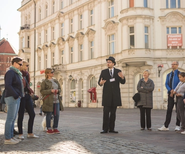 Histórias e sabores de Maribor: City tour com prova de vinhos